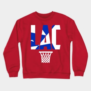 Los Angeles Basketball LAC Crewneck Sweatshirt